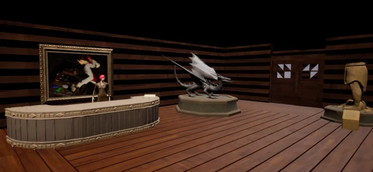 MMORPG qQuest feature art free to play night at the museum quest