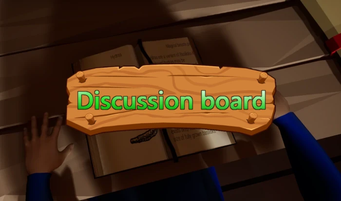 discussion board blog post header image